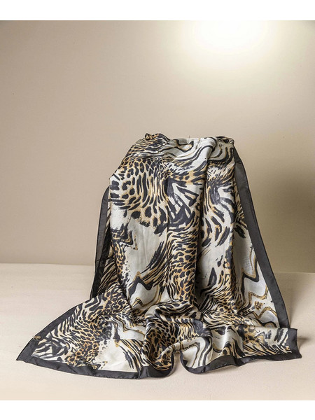 Πασμίνα Sc408 Beige leopard Beige leopard