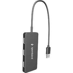 Gembird UHB-U2P4-04 USB Hub 2.0 USB-A με 4 Θύρες USB-A