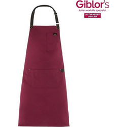 Unisex Ποδιά Barista Jersey One Size Μπορντό 22P01H313.006 Μπορντό Giblor's