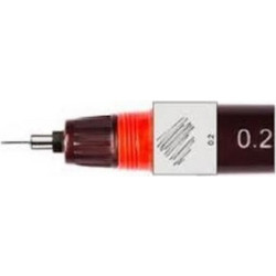 Isomars Technoart Ανταλλακτική Μύτη Ραπιδογράφου 0,2