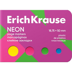 Σελιδοδείκτες Erichkrause 18.75x50mm 100sh.4colors 61587