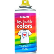 Ghiant 150ml Χρώμα Υφάσματος σε Σπρέι 34007 Fluo Yellow