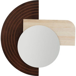 Ostaria Καθρέφτης mdf Ξύλο Σύγχρονος Φυσικός -37059