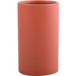 Ποτηροθήκη Tube Matt 03203.004 Επιτραπέζια Κεραμική Terracotta 7x11 εκ.Spirella