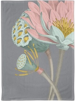 Πετσέτα Κουζίνας Οργανικό Βαμβάκι Growing Flower, chic mic