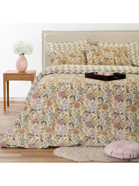 Melinen Σετ Σεντόνια Μονά 170x270 Ultra Line Eduarda Beige