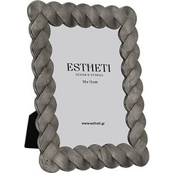 ΚΟΡΝΙΖΑ (10x15) ΠΟΛΥΡΕΖΙΝ ΑΣΗΜΙ 17x2x21.5cm 815-00200 - Estheti - 815-00200