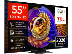 TCL SQD-Mini LED 55C7L Smart Τηλεόραση 55" 4K Mini LED HDR (2026)