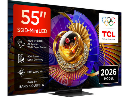 TCL SQD-Mini LED 55C7L Smart Τηλεόραση 55" 4K Mini LED HDR (2026)