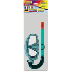 Σετ Μάσκα & Αναπνευστήρας Polycarbonate Εφηβική-Ενηλίκων Σε Σακούλα Ambotis
