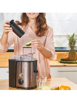 Black & Decker BXJE600E Αποχυμωτής Αργής Σύνθλιψης 600W 550ml