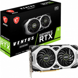 MSI GeForce RTX 2060 6GB GDDR6 Ventus GP OC Κάρτα Γραφικών PCI-E x16 3.0 με HDMI και 3 DisplayPortΚωδικός: V375-231R