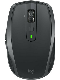 Logitech MX Anywhere 2S Flounder Ασύρματο Bluetooth Mini Ποντίκι Black