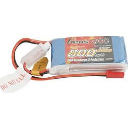 Gens Ace LiPo 800mAh 7.4V 45C 2S1P