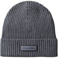 RIB PATCH CHUNKY BEANIE MEN CALVIN KLEIN
