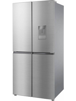 TCL RC460GM1120 Ψυγείο Ντουλάπα No Frost Υ185xΠ83.3xΒ67.8cm Inox
