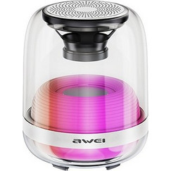 Awei Y386 Ηχείο Bluetooth 7W Διαφανές
