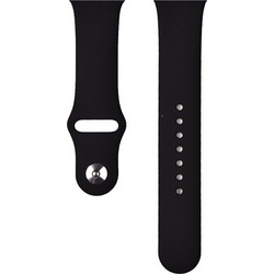 Devia Deluxe Sport Λουράκι Σιλικόνης Black (Apple Watch 42 / 44 / 45mm)
