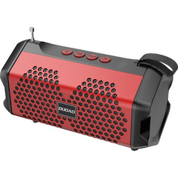 Dudao Y9s Ηχείο Bluetooth 3W με Ραδιόφωνο Κόκκινο