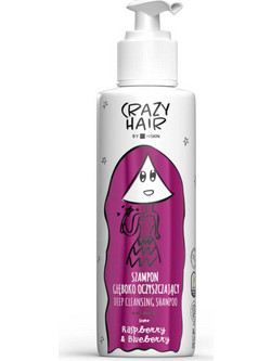 HiSkin Crazy Hair Deep Cleansing Scapl Balance Raspberry Φυτικό Σαμπουάν 300ml