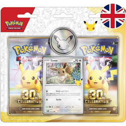 English Pokemon 30 Anniversary Blister pack cards 12 Τεμ