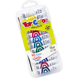 Σετ Τέμπερες Ellipse Superwashable 12τεμ Primary 7.5ml Toy Color