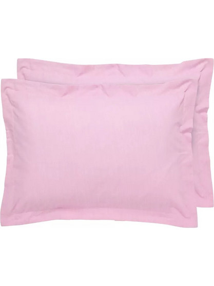 Ζεύγος Μαξιλαροθήκες Oxford Casual Line Das Home - 124-Pink