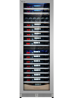 Karni KON 902 Επαγγελματικό ψυγείο κρασιών 333Lt διζωνικό με ράγες ραφιών και θερμοκρασίες λειτουργίας 5C - 20C 595x550x2000mm