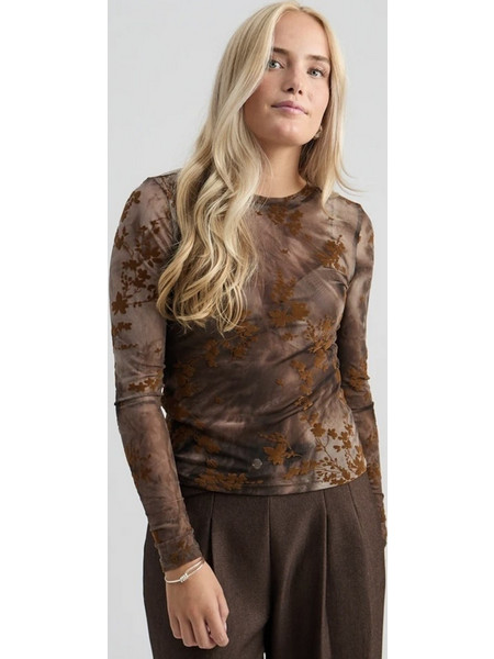 PEPPERCORN Safia Top - Toffee Print multicolor PC9034