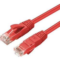 Microconnect U/UTP Cat.6a Καλώδιο Δικτύου Ethernet 15m Red