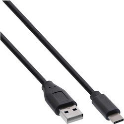 Microconnect Καλώδιο USB-A to USB-C 5m Μαύρο