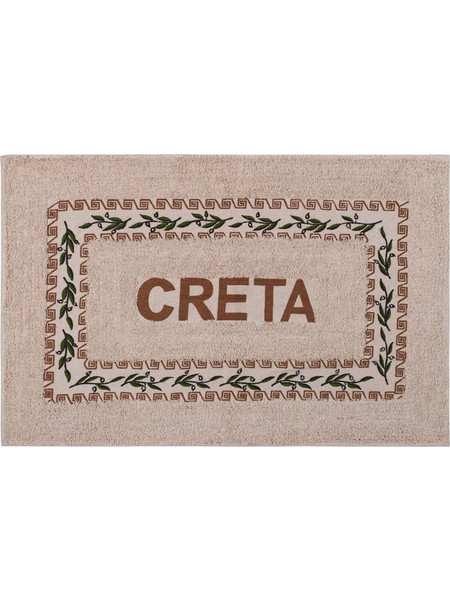 Πατάκι ελιά Κρήτη (50cm x 80cm) καφέ