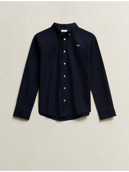 Παιδικό πουκάμισο Gant Oxford Shield Evening blue