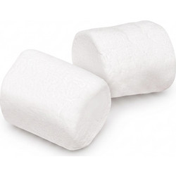 Marshmallow Ζαχαρωτά Bulgari - Barbecue Λευκό (1.0kg.) 200τμχ