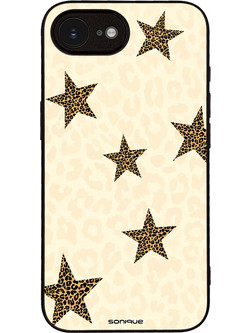 Sonique Back to Y2K Series Back Cover Leopard Star (iPhone 16e / 17e)