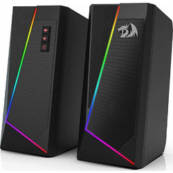 Redragon Anvil GS520 Ηχεία Υπολογιστή 2.0 10W με RGB Φωτισμό Black