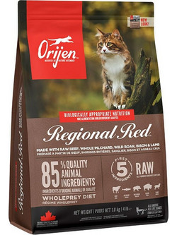 Orijen Regional Red Grain Free with Beef & Sardine 1.8kg