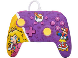 PowerA NSGP0092-01 Princess Peach Battle Wired Controller PC & Switch Purple
