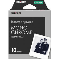 Fujifilm B&W/Monochromatic Instax Square Instant (10 Exposures)