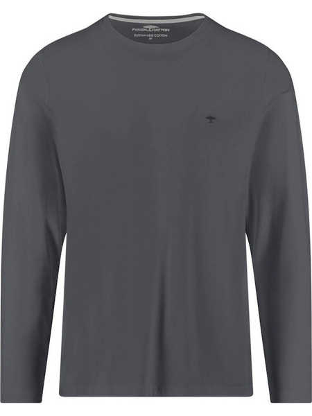 Fynch-Hatton Ανδρική Μακρυμάνικη Μπλούζα Grey 15141510-970 Dark Grey