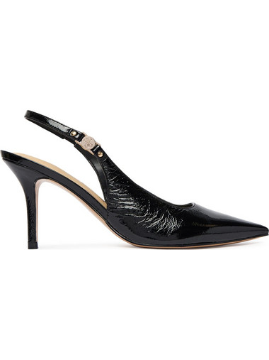 Guess Nashily Γόβες Slingback Λουστρίνι με Τακούνι Στιλέτο FLTNASLEP05