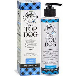 Top Dog Σαμπουάν & Conditioner Baby Powder 250ml