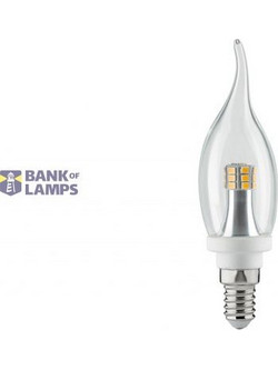 LED Bulb E14 4W B35 CH 220V WW Paulmann
