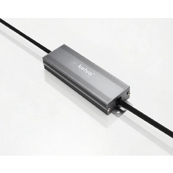 Selas KLV-107-0032 Τροφοδοτικό/Μετασχηματιστής Class I Pelv 60W 2.5A Ac 220-240V σε Dc 24V Αδιάβροχο IP67 - Γκρι Ανθρακί Ματ - Μ15.8 x Π4.3 x Υ2.3cm