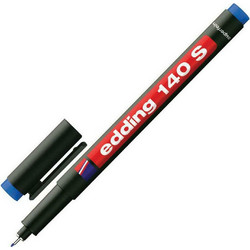 Edding 140s Ανεξίτηλοι Μαρκαδόροι Μπλέ 0.3mm