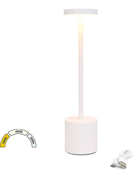 LED ΠΟΡΤΑΤΙΦ ΕΠΑΝΑΦΟΡΤΙΖΟΜΕΝΟ 3W CCT DIMMABLE ΛΕΥΚΟ