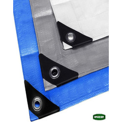 Μουσαμάς - Τέντα Αδιάβροχος 3X4m με Κρίκους 120gr/m GRASHER