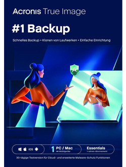 Acronis True Image Essentials (1 Device - 1 Year) Ηλεκτρονική Άδεια - άμεση παράδοση σε mail την ίδια ημέρα
