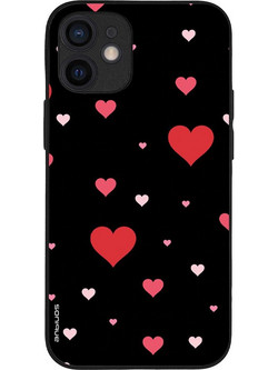 Sonique Heart Series Θήκη iPhone 12 mini Black