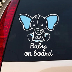 Baby on board 29 Αυτοκόλλητο αυτοκινήτου - Αγόρι